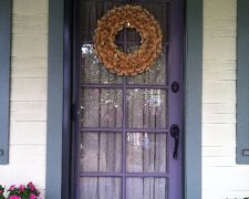 BRONZE INVISIBLE SCREEN DOOR