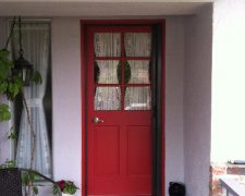 BRONZE ROLL-AWAY SCREEN DOOR