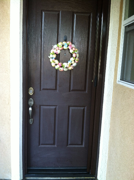 AUTUMN BROWN CUSTOM COLOR ROLL-AWAY RETRACTABLE SCREEN DOOR