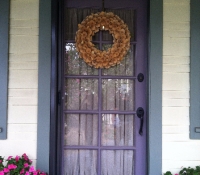 BRONZE INVISIBLE SCREEN DOOR