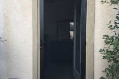 BRONZE TRUE-VIEW SECURITY SCREEN DOOR