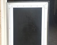 WHITE PET DOOR