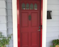 TERRA COTTA FULL VIEW SWINGING SCREEN DOOR