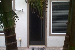 BRONZE  FULL VIEW SWINGING SCREEN DOOR
