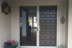 DESERT SAND FRENCH  FULL VIEW SWINGING SCREEN DOORS
