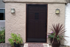EXTRA WIDE BRONZE  FULL VIEW SWINGING SCREEN DOOR