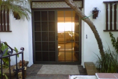 BRONZE FRENCH COLONIAL SWINGING SCREEN DOORS