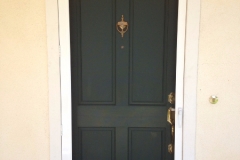 TALL WHITE  FULL VIEW SWINGING SCREEN DOOR WITHOUT KICKPLATE